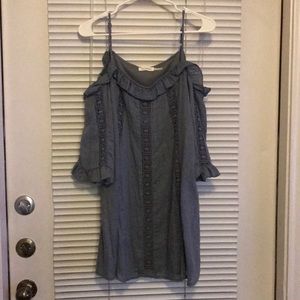 Cold shoulder dress